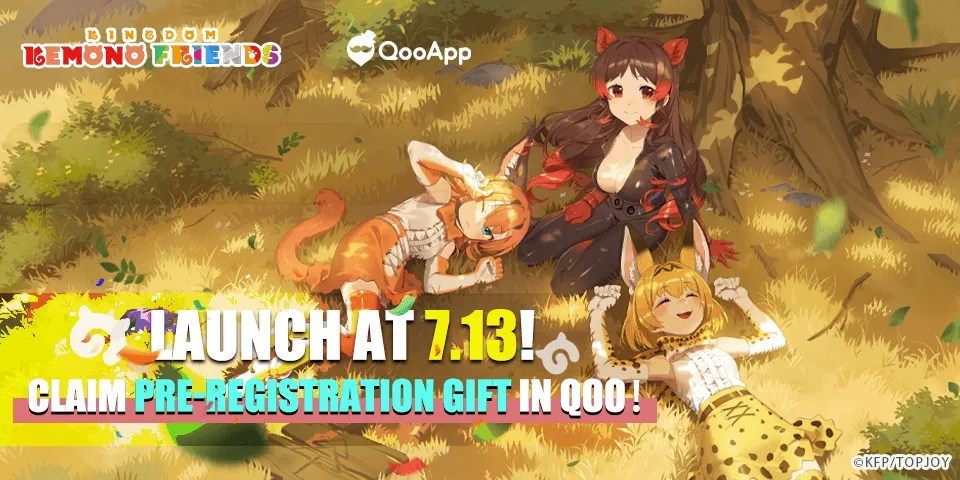 Kemono Friends Kingdom Exclusive Pre Registration Rewards QooApp