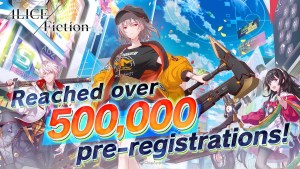 Alice Fiction Reaches 500,000 Pre-registrations; Extra Tiers Announced