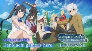 DanMachi Battle Chronicle is Out Now for PC and Smartphones