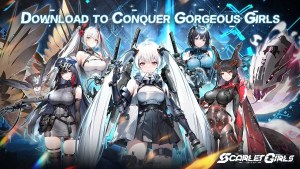 Beautiful girl card mobile game ”Scarlet Girls” is officially launched today! ! !