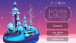 Screenshot 1: HIDDEN LANDS - Visual Puzzles