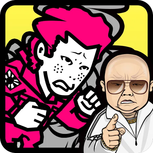 単虎外伝ガチンコの虎　ヤンキー系ラインディフェンスゲーム