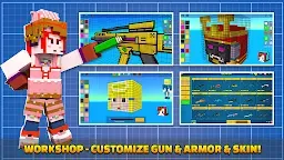 Screenshot 7: Cops N Robbers - 3D Pixel Craft Gun Shooting Games