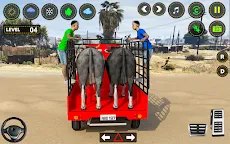 Screenshot 2: Farm Animal Cargo Truck 3d
