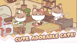 Screenshot 3: My Cat Tower : Idle Tycoon