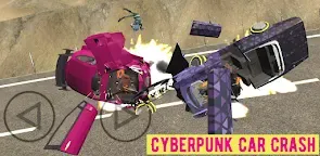 Screenshot 9: Cyberpunk Car Crash