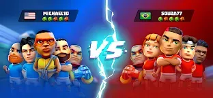 Screenshot 2: Goal Battle: Soccer Games