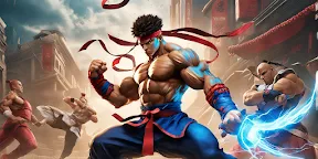 Screenshot 2: Street Fighting Karate Fighter