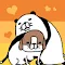 Panda and Dog: Always Dog Cute