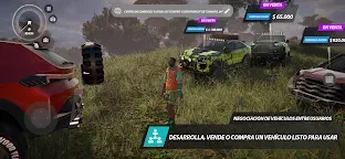 Screenshot 1: Offroad League Online
