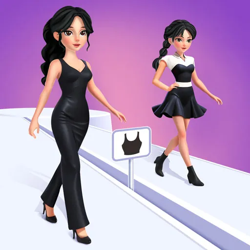 Catwalk Fashion: Dress up Show - Games