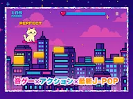 Screenshot 6: CAT BEAT SKATER（猫ビート）- ドット音ゲー