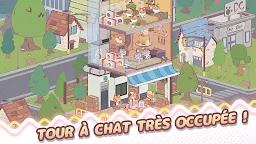 Screenshot 5: Ma Tour à Chat : Idle Tycoon