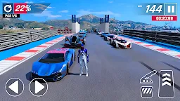 Screenshot 1: High Speed Car : Car Racing 3D