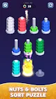 Screenshot 2: Nuts Color Sort - Screw Puzzle