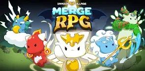 Screenshot 1: Dragon Village Merge RPG