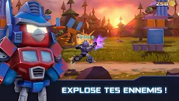 Screenshot 1: Angry Birds Transformers
