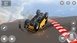 Screenshot 1: Juego de accidente de coche 3d