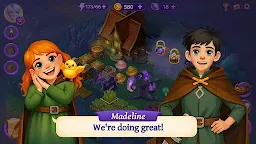 Screenshot 3: Dark Merge Farm