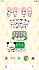 Screenshot 6: Digital Clock Widget Mochimochi Panda