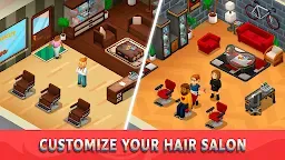 Screenshot 4: Idle Barber Shop Tycoon - Business Management Game