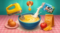 Screenshot 1: Cake Maker: Fondant Cake Games