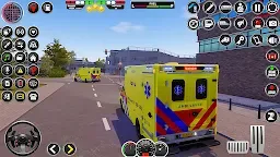 Screenshot 5: US Ambulance Driving Game 3D