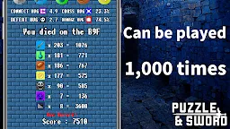 Screenshot 9: Puzzle&Sword Dungeon RPG PZL