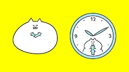 Screenshot 6: ウサギさん時計　かわいいアナログ時計ウィジェット