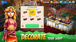 Screenshot 3: Shop Titans: Design & Trade