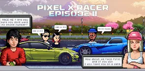 Screenshot 2: Pixel Racer