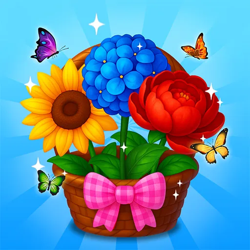 Flower Sort: Bloom Puzzle Game - Games