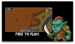 Screenshot 1: Grind Hero: MMORPG
