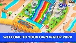 Screenshot 1: Idle Theme Park Tycoon