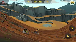 Screenshot 1: 瘋狂技能越野摩托車3