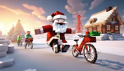 Screenshot 2: Santa Bike Master