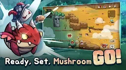 Screenshot 1: Mushroom Go