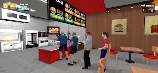 Screenshot 2: 漢堡模擬器！(Burger Simulator)