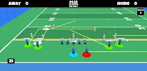 Screenshot 2: Retro Football 3D 2 : TD Glory