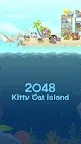 Screenshot 1: 2048 Kitty Cat Island