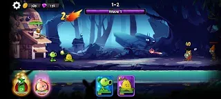 Screenshot 1: PlantGuardZombies - Peashooter