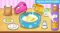 Screenshot 1: Kitchen set cooking games DIY