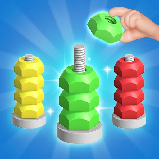 Nuts sort color puzzle games