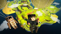 Screenshot 1: Blocky Army Battle Royale - Toon Multiplayer Game