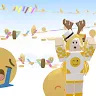 Icon: Parkour Emoji world cute girl