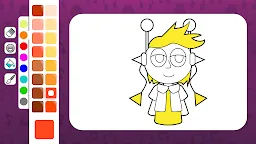 Screenshot 7: Horror Coloring: Draw Color