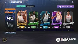 Screenshot 2: NBA LIVE Mobile | Global