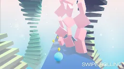 Screenshot 3: Swipe Rolling - Roll the ball in a beautiful world