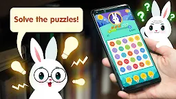 Screenshot 2: Bunny Connect: Match Colours, Numbers & Bubbles