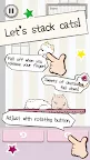 Screenshot 2: Cat & Sweets Tower -Cute kitty stacking game-